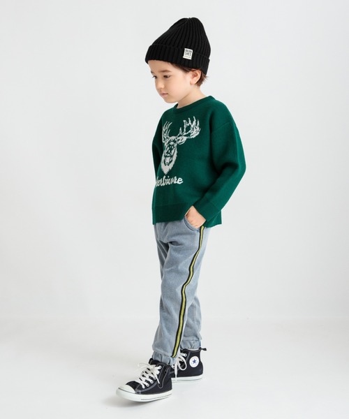 BRANSHES(ブランシェス)の「【あったか】裏起毛サイドラインパンツ(その他パンツ・キッズ・ブラック/ブルー/グレー・100/90/80/110/120/160/140/150/130)」の19枚目の写真