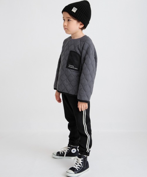BRANSHES(ブランシェス)の「【あったか】裏起毛サイドラインパンツ(その他パンツ・キッズ・ブラック/ブルー/グレー・100/90/80/110/120/160/140/150/130)」の21枚目の写真