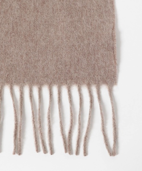 URBAN RESEARCH Sonny Label（アーバンリサーチサニーレーベル）の「大判ウールストール（ストール/ショール・レディース・チャコールグレー/ライトグレー/ブラック/ベージュ・ONE）」の16枚目の写真