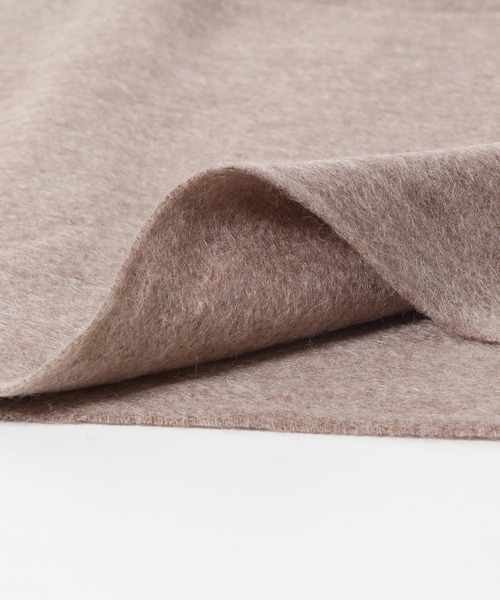 URBAN RESEARCH Sonny Label（アーバンリサーチサニーレーベル）の「大判ウールストール（ストール/ショール・レディース・チャコールグレー/ライトグレー/ブラック/ベージュ・ONE）」の17枚目の写真