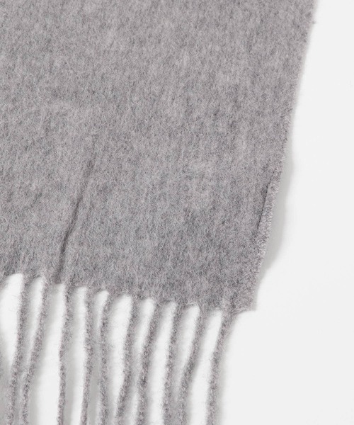 URBAN RESEARCH Sonny Label（アーバンリサーチサニーレーベル）の「大判ウールストール（ストール/ショール・レディース・チャコールグレー/ライトグレー/ブラック/ベージュ・ONE）」の19枚目の写真