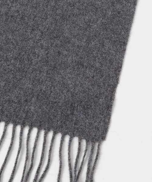 URBAN RESEARCH Sonny Label（アーバンリサーチサニーレーベル）の「大判ウールストール（ストール/ショール・レディース・チャコールグレー/ライトグレー/ブラック/ベージュ・ONE）」の20枚目の写真