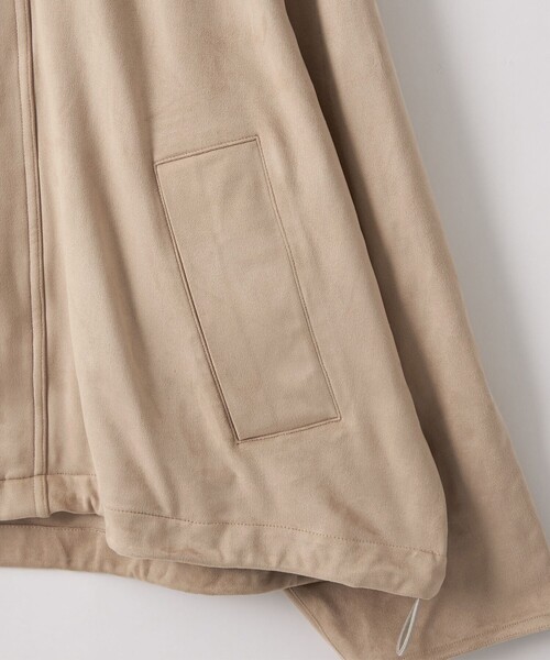 CITEN（シテン）の「＜CITEN＞スエードライクバルーンシャツジャケット（ブルゾン・メンズ・ブラック/ベージュ・M/L）」の17枚目の写真
