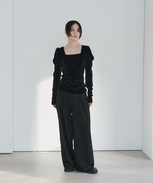 HELK  ベロアトップス powersholl velor tops/パワショルベロアトップス（Tシャツ