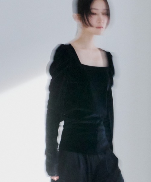 powersholl velor tops/パワショルベロアトップス（Tシャツ