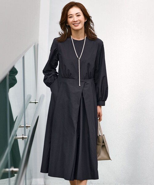 セール】【VERYコラボ】ラスタークロス タックワンピース（ワンピース