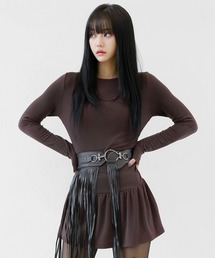 スリムフィットシャーリングワンピース ローライズミニーワンピース シャーリングミニワンピ 裏起毛 冬ワンピース タイトワンピース