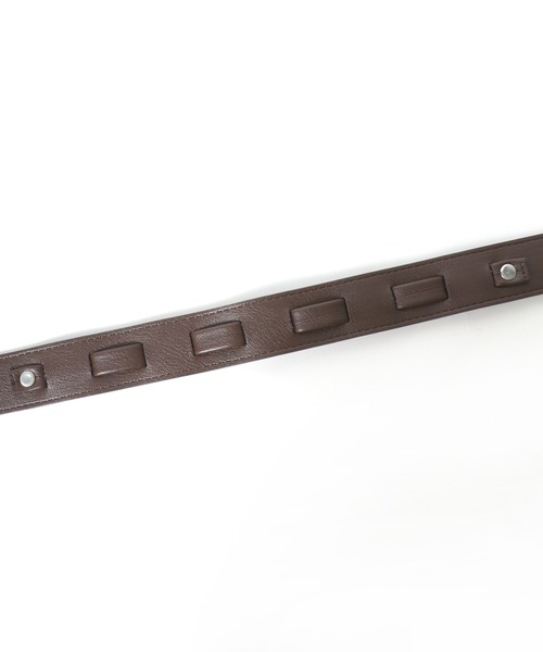 MARUKAWA（マルカワ）の「シルバー フックバックル ベルト 30mm（ベルト・レディース・ブラック/ホワイト/ダークブラウン・FREE）」の8枚目の写真