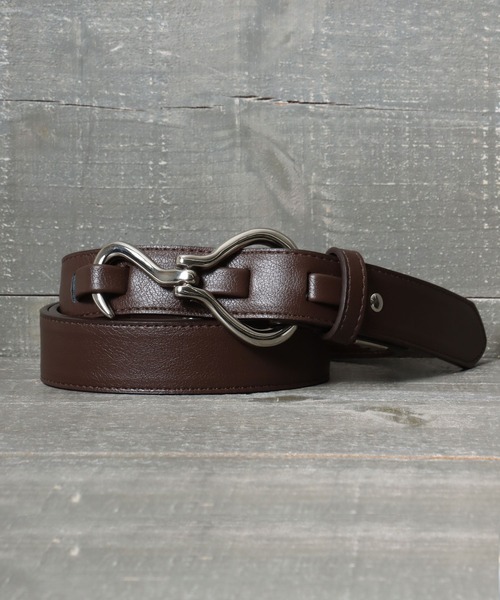 MARUKAWA（マルカワ）の「シルバー フックバックル ベルト 30mm（ベルト・レディース・ブラック/ホワイト/ダークブラウン・FREE）」の15枚目の写真