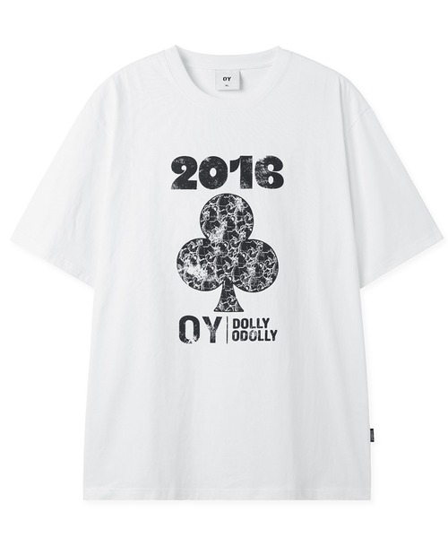 tシャツ 「OY/オーワイ」 CLOVER ODOLLY TEE/クローバーオードリー半袖Tシャツ レディース メンズ OY/オーワイ』 CLOVER ODOLLY TEE/クローバーオードリー半袖T