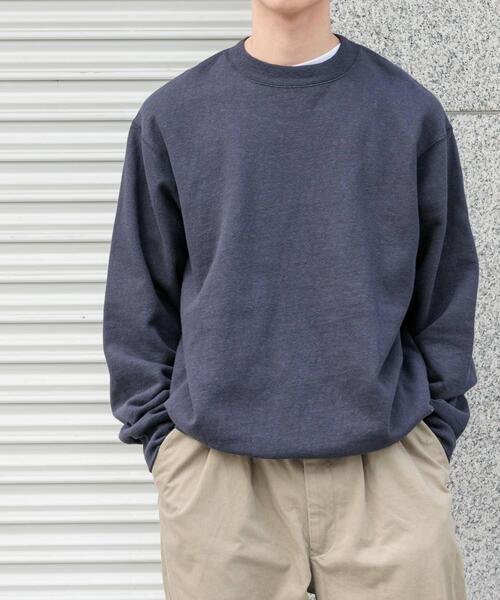 FORK&SPOON スーピマコットン混反毛クルーネックスウェット（スウェット）｜FORK&SPOON（フォークアンドスプーン）