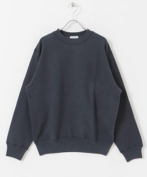 FORK&SPOON（フォークアンドスプーン）の「FORK&SPOON　スーピマコットン混反毛クルーネックスウェット（スウェット・メンズ・スミクロ/ライトブルー・4/5）」の9枚目の写真