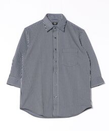 CROWDED CLOSET | HIGH COOL ニットサッカー七分袖シャツ(シャツ/ブラウス)