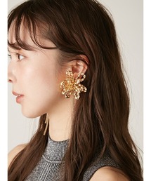 LILY BROWN | ビッグフラワーイヤリング(ネックレス)