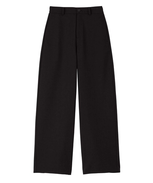 RANAN（ラナン）の「【4サイズ展開】きれいめ素材カーブスラックス（その他パンツ・レディース・ブラック/アイボリー/グレー/ベージュ・LL/L/M/S）」の6枚目の写真