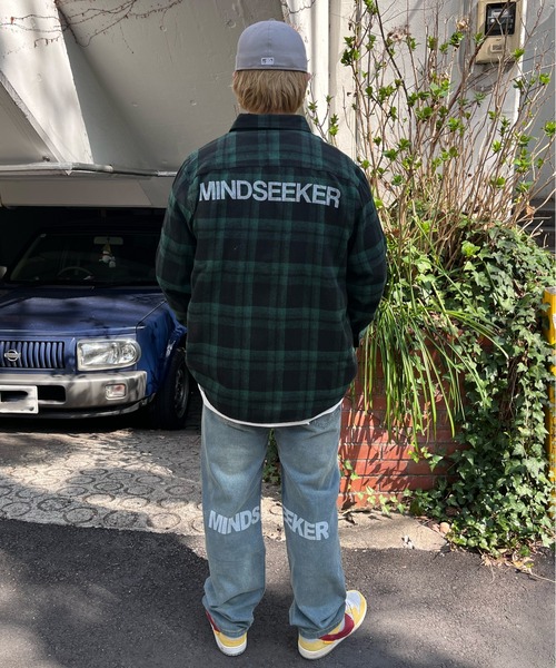 mindseeker（マインドシーカー）の「Back Logo Check Shirt（シャツ/ブラウス・メンズ・ネイビー/レッド/グリーン・FREE）」の22枚目の写真