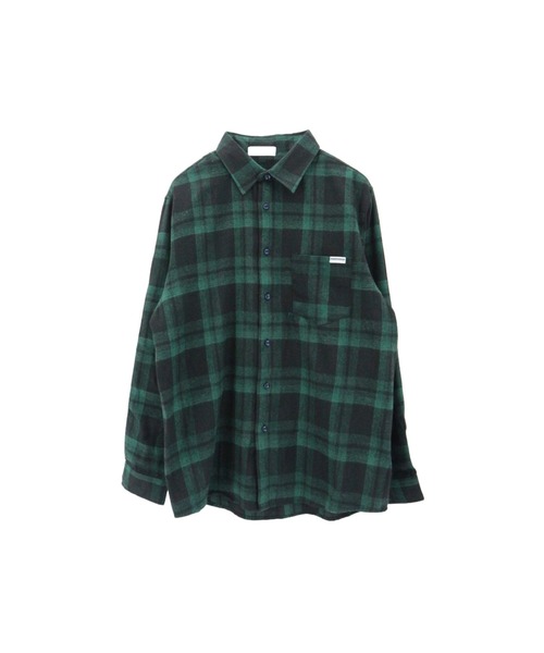 mindseeker（マインドシーカー）の「Back Logo Check Shirt（シャツ/ブラウス・メンズ・ネイビー/レッド/グリーン・FREE）」の13枚目の写真