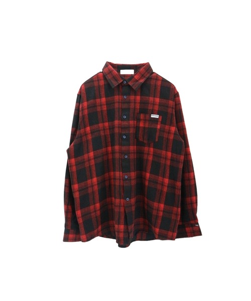 mindseeker（マインドシーカー）の「Back Logo Check Shirt（シャツ/ブラウス・メンズ・ネイビー/レッド/グリーン・FREE）」の17枚目の写真