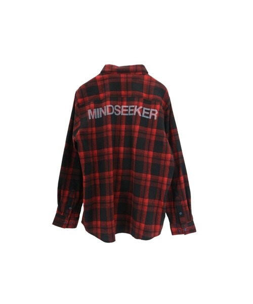 mindseeker（マインドシーカー）の「Back Logo Check Shirt（シャツ/ブラウス・メンズ・ネイビー/レッド/グリーン・FREE）」の18枚目の写真