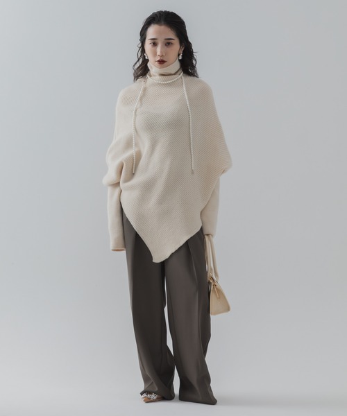 アンバランスニット（ニット/セーター）｜mybae（マイベイ）