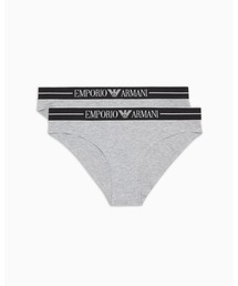 【エンポリオアルマーニ】Iconicボーイショーツ　オーガニックコットンロゴ入M Amazon | (エンポリオ アルマーニ)EMPORIO ARMANI ICONIC