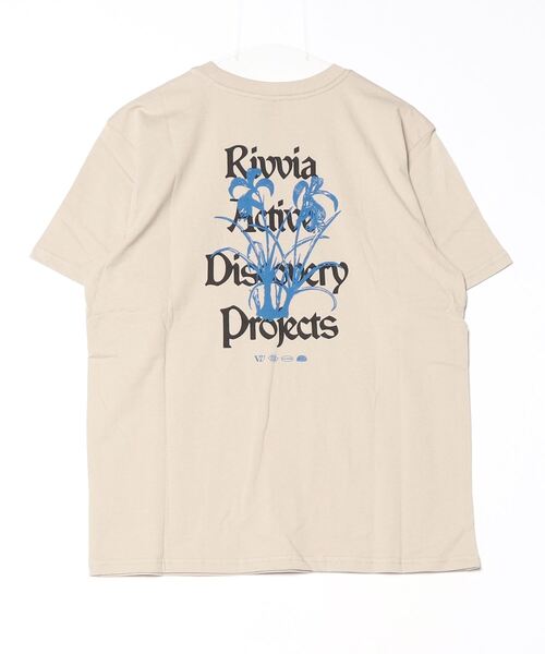 【送料無料】半袖Tシャツ Rivvia PROJECTS リヴィアプロジェクツ BLOOM T-SHIRT RTE-25215 BLACK 25SU 日本代理店正規品 4405-1.jpg