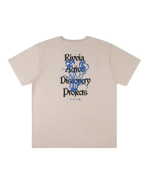 Rivvia PROJECTS(リヴィアプロジェクツ)の「【Rivvia PROJECTS】 BLOOM STACK T-SHIRT(Tシャツ/カットソー・メンズ・オフホワイト・LARGE/MEDIUM)」の2枚目の写真