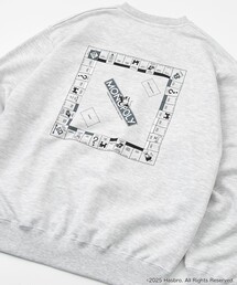 ROCK STANLEY（ロックスタンレー）別注モノポリークルーネックスウェット（グレー）