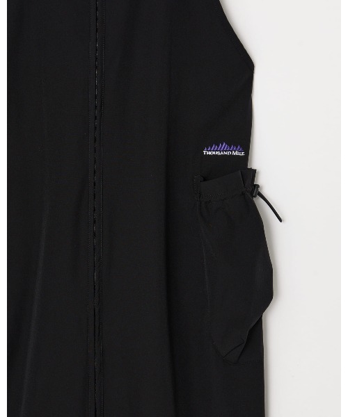 セール】【THOUSAND MILE】FRONT ZIP SALOPETTE OP/フロントジップ