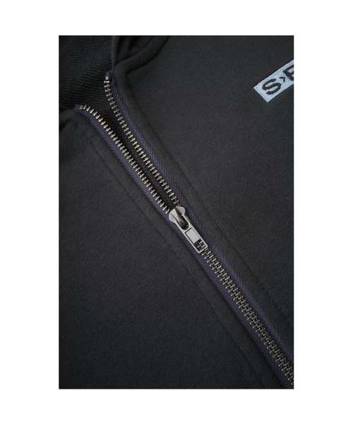 SPLR(エス・ピー・エル・アール)の「フーディー|Pigment Wash Zip Hoodie|SPLR(パーカー・メンズ・ブラック/グレー・S/M/L/XL)」の16枚目の写真