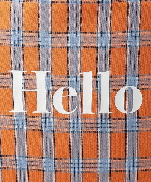 coen(コーエン)の「HELLO TOTE/ハローロゴトートバッグ(ショルダーバッグ・レディース・シルバー/ライトブルー/ベージュ/オレンジ/イエロー・FREE)」の16枚目の写真