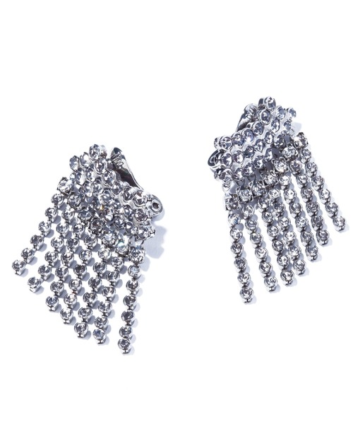 IRIS47(イリスフォーセブン)の「【IRIS 47】palace crystal earring/パレス クリスタル イヤリング(イヤリング・レディース・シルバー・FREE)」の2枚目の写真