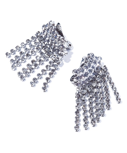 IRIS47(イリスフォーセブン)の「【IRIS 47】palace crystal earring/パレス クリスタル イヤリング(イヤリング・レディース・シルバー・FREE)」の3枚目の写真