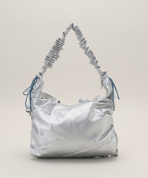 JOINT WORKS(ジョイントワークス)の「Casselini/キャセリーニ ボリュームフリルビッグショルダー(ショルダーバッグ・レディース・ブラック/カーキ/シルバー・FREE)」の21枚目の写真