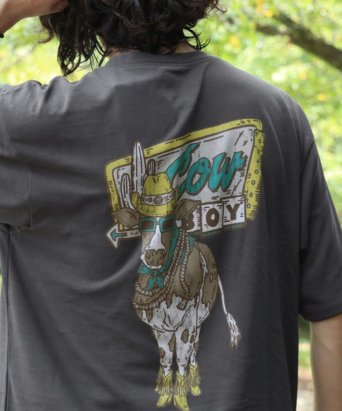 KRIFF MAYER（クリフメイヤー）の「ウェットプロテクトT(牛)（Tシャツ/カットソー・メンズ・ライトグリーン/オフホワイト/パープル/グレー/オレンジ/チャコール・X-LARGE/MEDIUM/LARGE）」の4枚目の写真