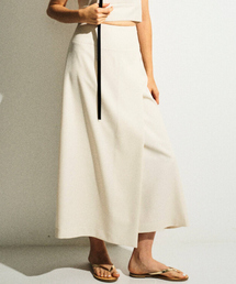 Rouge vif | 【セットアップ対応】巻風ロングスカート(スカート)