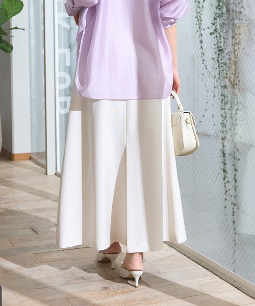 Rouge vif（ルージュヴィフ）の「【セットアップ対応】巻風ロングスカート（スカート・レディース・ブラック/アイボリー・38/36）」の17枚目の写真