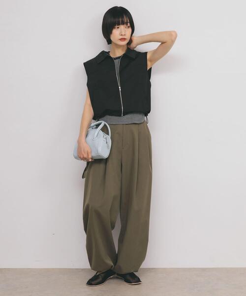 KBF（ケイビーエフ）の「ツイルペインターパンツ（その他パンツ・レディース・チャコールグレー/カーキ/アイボリー・ONE）」の20枚目の写真