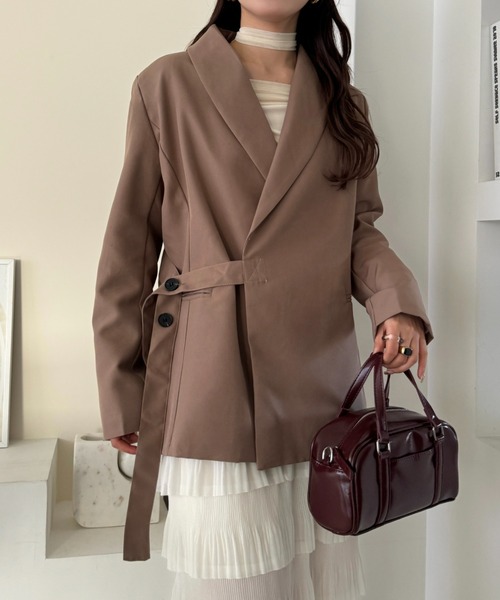 efill(エフィル)の「クロス ボーダー ミニ ボストン バック / ストラップ付(ショルダーバッグ・レディース・レッド・FREE)」の9枚目の写真