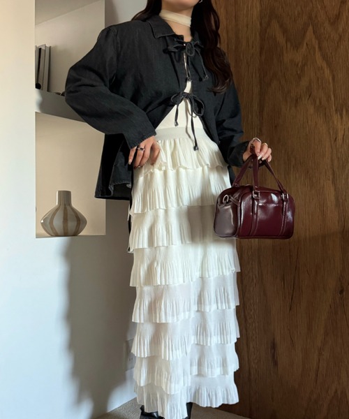 efill(エフィル)の「クロス ボーダー ミニ ボストン バック / ストラップ付(ショルダーバッグ・レディース・レッド・FREE)」の10枚目の写真