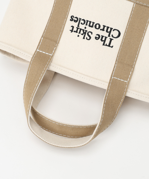 SLOBE IENA（スローブイエナ）の「《追加2》The Skirt Chronicles SLOBE別注 キャンバスミニトートバッグ（トートバッグ・レディース・ボルドー/ネイビー/ベージュ系その他・FREE）」の18枚目の写真