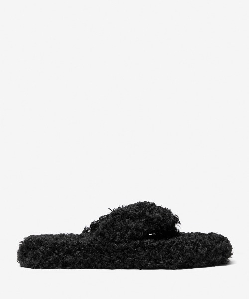 MICHAEL KORS(マイケルコース)の「ALANI フォーファー フリップフロップ(サンダル・レディース・ブラック・8/6/7)」の1枚目の写真