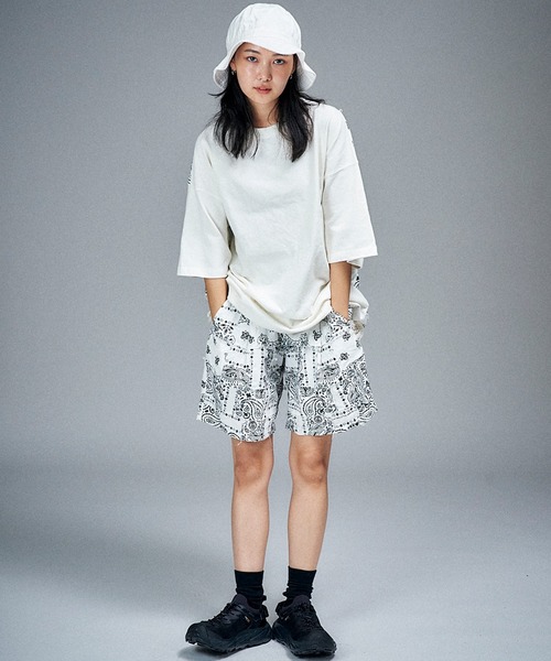 Universal Style Wear(ユニバーサルスタイルウェア)の「Universal Style Wear HAV-A-HANK ハバハンク パッチワーク パンツ(その他パンツ・メンズ・スミクロ/カーキ/オフホワイト/グレー・MEDIUM/LARGE/X-LARGE)」の6枚目の写真