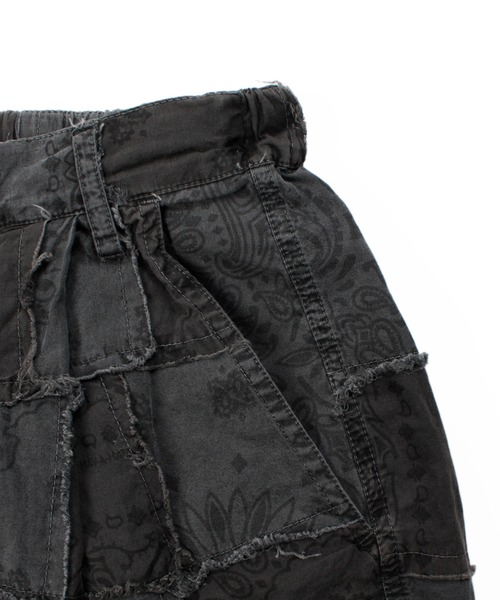 Universal Style Wear(ユニバーサルスタイルウェア)の「Universal Style Wear HAV-A-HANK ハバハンク パッチワーク パンツ(その他パンツ・メンズ・スミクロ/カーキ/オフホワイト/グレー・MEDIUM/LARGE/X-LARGE)」の11枚目の写真
