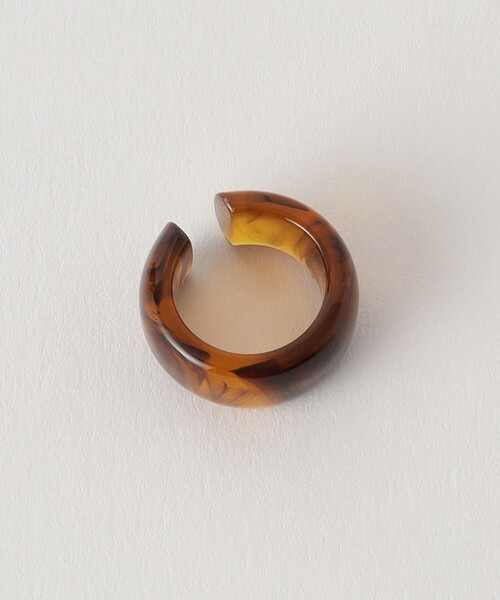 green label relaxing（グリーンレーベルリラクシング）の「マーブルメタル 2本セット イヤーカフ / イヤカフ（イヤーカフ・レディース・ライトグレー/ブラウン・FREE）」の14枚目の写真