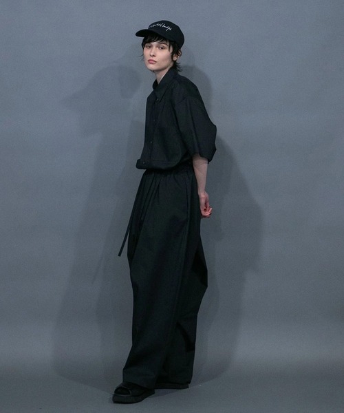 【my beautiful landlet】 COHORUS RAMIE × SOLOTEX BACK WARP WIDE PANTSの5枚目の写真