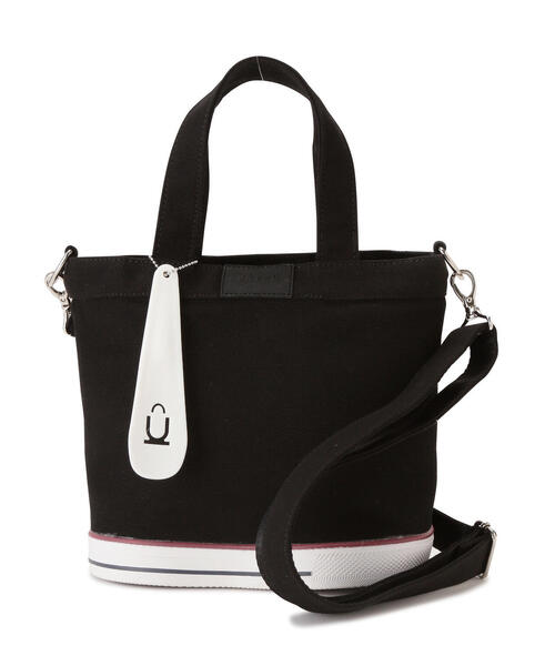 OKERU（オケル）の「OKERU/オケル/キャンバス トートバッグ TYPE-C（トートバッグ・レディース・ブラック/イエロー/ホワイト/カーキ・F）」の5枚目の写真