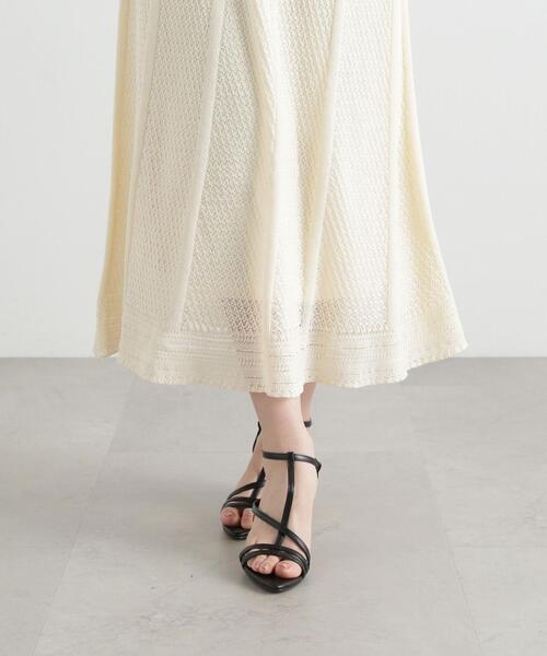 PROPORTION BODY DRESSING(プロポーションボディドレッシング)の「柄編みニットワンピース / 1215140400(ワンピース・レディース・ベージュ/ブラック・MEDIUM/SMALL)」の19枚目の写真