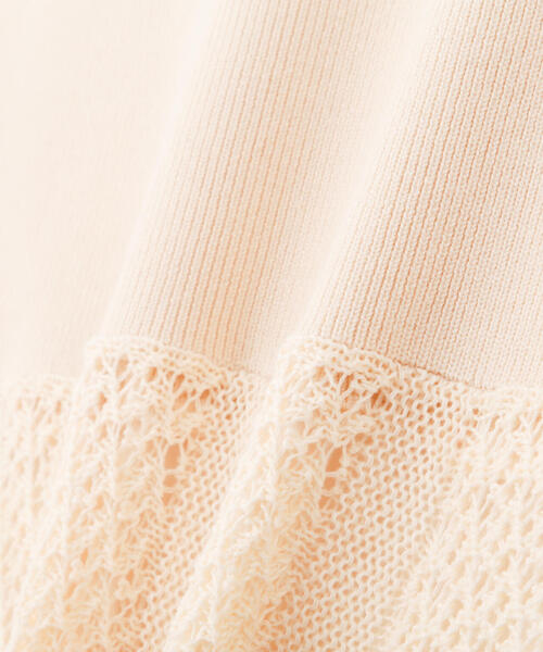 PROPORTION BODY DRESSING(プロポーションボディドレッシング)の「柄編みニットワンピース / 1215140400(ワンピース・レディース・ベージュ/ブラック・MEDIUM/SMALL)」の20枚目の写真