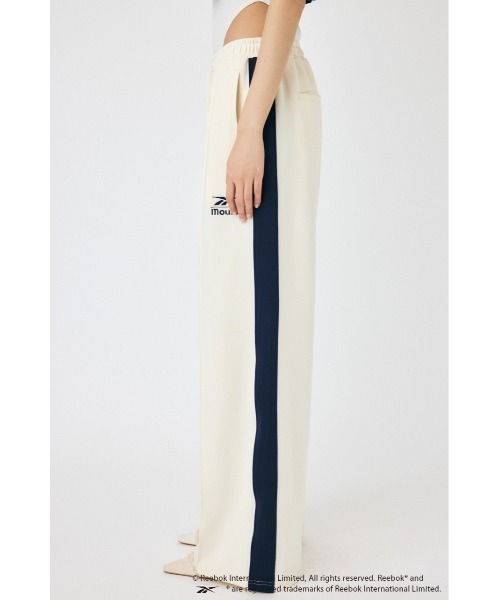 MOUSSY（マウジー）の「REEBOK TRACK パンツ（スウェットパンツ・レディース・ネイビー/オフホワイト/ダークグリーン・1/2）」の13枚目の写真